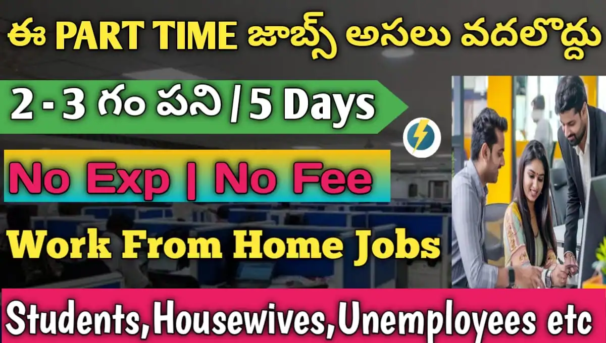 వెంటనే మీకు WFH జాబ్ ఇస్తారు
